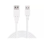 Sandberg kabel USB-A(F) na USB-A(M) 2.0, 1,8 m, bílá 503-78