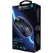 Sandberg LightFlow 6D Gamer Mouse, herní myš, 3600dpi, LED podsvícení, černá 5705730640278