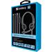 Sandberg PC sluchátka USB+RJ9/11 Headset Pro Stereo, headset s mikrofonem, černá 5705730126307