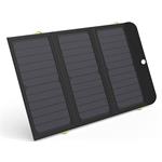 Sandberg Solar Charger 21W 2xUSB+USB-C, solární nabíječka, černá 5705730420559