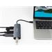 Sandberg USB-C 8K Display Dock, dokovací stanice HDMI, DisplayPort, 2xUSB 3.0, USB-C PD 100W, RJ45 5705730136436