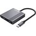 Sandberg USB-C Dock, dokovací stanice 2xHDMI, USB-A 3.0, USB-C PD 100W 5705730136443