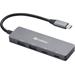 Sandberg USB-C HUB, porty 2xUSB-A a 2xUSB-C, stříbrná 5705730136504