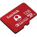 SanDisk 128GB microSDXC Card for Nintendo Switch (R:100/W:90 MB/s, UHS-I, V30, U3, C10, A1) licensed SDSQXAO-128G-GNCZN