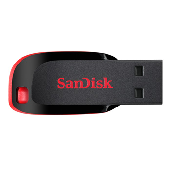 SanDisk Cruzer Blade 16GB USB 2.0 SDCZ50-016G-B35