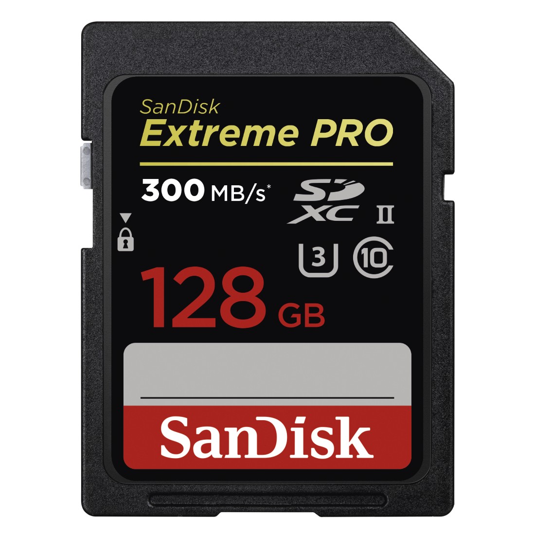 SanDisk Extreme PRO SDXC 128 GB 300 MB/s UHS-II SDSDXPK-128G-GN4IN