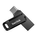 SanDisk Flash Disk 128GB Ultra Dual Drive Go, USB-C 3.2, Černá SDDDC3-128G-G46