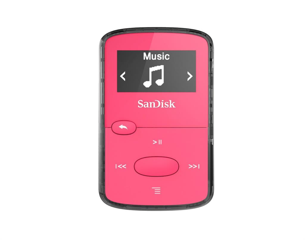 SANDISK Sansa Clip Jam 8GB ružová SDMX26-008G-G46P