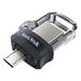 SanDisk Ultra Dual - Jednotka USB flash - 128 GB - USB 3.0 / micro USB SDDD3-128G-G46