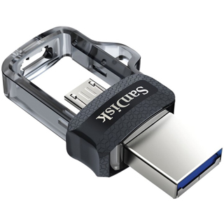 SanDisk Ultra Dual - Jednotka USB flash - 64 GB - USB 3.0 / micro USB SDDD3-064G-G46