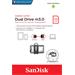 SanDisk Ultra Dual M3.0 - Jednotka USB flash - 256 GB - USB 3.0 / micro USB SDDD3-256G-G46