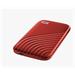 SanDisk WD My Passport SSD externí 500GB , USB-C 3.2 ,1050/10000MB/s R/W PC & Mac ,Red WDBAGF5000ARD-WESN