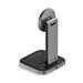 Satechi 2-in-1 Foldable Qi2 Wireless Charging Stand - Space Gray ST-Q21FM