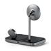 Satechi 3-in-1 Magnetic Wireless Charging Stand - Space Gray ST-WMCS3M