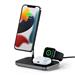 Satechi 3-in-1 Magnetic Wireless Charging Stand - Space Gray ST-WMCS3M