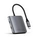 Satechi 4-Port USB-C Hub with Power Delivery - Space Grey ST-H4CPDM