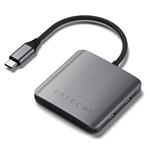 Satechi 4-Port USB-C Hub with Power Delivery - Space Grey ST-H4CPDM