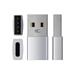 Satechi adaptér USB 3.0 to USB-C - Silver Aluminium ST-TAUCS