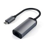 Satechi adaptér USB-C to Gigabit Ethernet - Space Gray Aluminium ST-TCENM