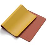 Satechi Eco Leather Dual Sided Deskmate - Yellow/Orange ST-LDMYO