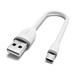 Satechi kábel Flexible USB to Micro USB 0.15m - White ST-FCM6W