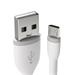 Satechi kábel Flexible USB to Micro USB 0.15m - White ST-FCM6W