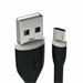 Satechi kábel Flexible USB to Micro USB 0.25m - Black ST-FCM10B