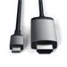 Satechi kábel USB-C to HDMI 2.0 Ultra HD 4K 60Hz, 1.8 m - Space Gray ST-CHDMIM