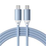 Satechi kábel USB-C to USB-C Cable 100W 2m - Blue ST-TCC2MB