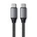 Satechi kábel USB-C to USB-C Cable 25cm - Space Gray ST-TCC10M