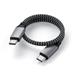 Satechi kábel USB-C to USB-C Cable 25cm - Space Gray ST-TCC10M