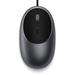 Satechi myš C1 USB-C Wired Mouse - Space Gray ST-AWUCMM