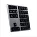 Satechi numerická klávesnica Bluetooth Extended Keypad - Space Gray Aluminium ST-XLABKM