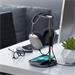 Satechi stojan 2-in-1 Headphone Stand With Wireless Charger - Space Grey Aluminium ST-UCHSMCM