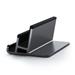 Satechi stojan Dual Vertical Laptop Stand - Space Gray Aluminum ST-ADVSM