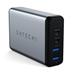 Satechi USB-C 75W Dual Power Delivery Travel Charger - Space Gray ST-MC2TCAM-EU