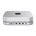 Satechi USB-C Aluminium Stand & Hub pre Mac Mini - Silver ST-ABHFS