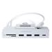 Satechi USB-C Clamp Hub pre 24" iMac 2021 - Blue Aluminium ST-UCICHB