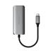 Satechi USB-C Hub 4-in-1 with 2.5 Gigabit Ethernet - Space Gray ST-H3C25EM