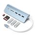 Satechi USB-C Hub & Card Reader - Blue Aluminium ST-TCHCRB