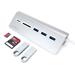 Satechi USB-C Hub & Card Reader - Sillver Aluminium ST-TCHCRS