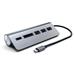 Satechi USB-C Hub & Card Reader - Space Gray Aluminium ST-TCHCRM