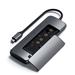 Satechi USB-C Hybrid Multiport adaptér with SSD enclosure - Space Gray Aluminium ST-UCHSEM