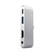 Satechi USB-C Mobile Pro Hub pre iPad Pro/Air 10.9" 2020 - Silver ST-TCMPHS