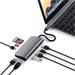 Satechi USB-C Multimedia adapter - Space Gray Aluminium ST-TCMM8PAM