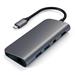 Satechi USB-C Multimedia adapter - Space Gray Aluminium ST-TCMM8PAM