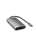 Satechi USB-C Multiport adaptér 8K with Ethernet V3 - Space Gray ST-P8KEM