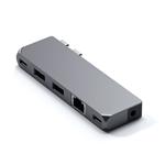 Satechi USB-C Pro Hub Mini Adapter - Space Gray Aluminium ST-UCPHMIM