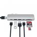 Satechi USB-C Pro Hub - Silver Aluminium ST-CMBPS