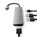 Satechi USB-C Slim Multiport adaptér - Space Gray Aluminium ST-CMAM